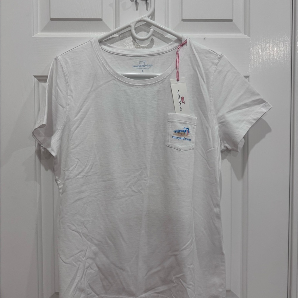 Vineyard Vines White Short Sleeve Tee